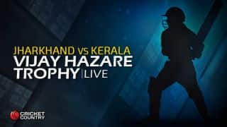 JHA 240/5 | Overs 47 | Live Cricket Score, Vijay Hazare Trophy 2015-16, Kerala vs Jharkhand, Group B match at Bengaluru: Jharkhand won by 5 wickets; gain 4 points